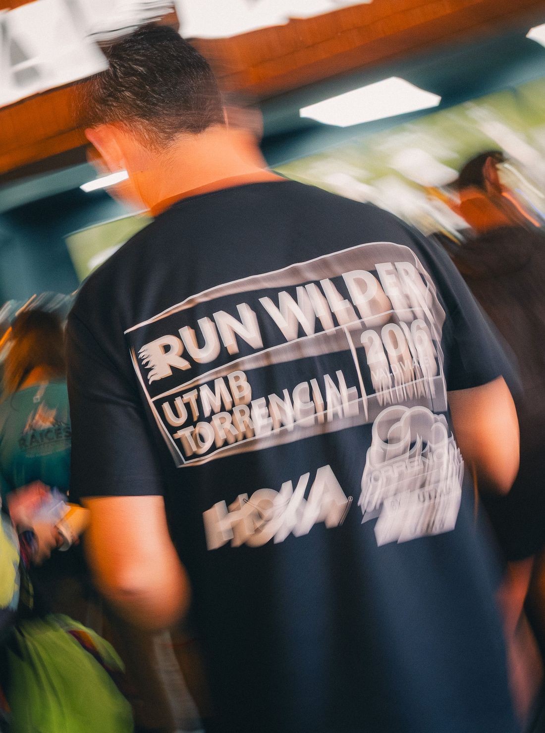 Polera Run Wilder UTMB Torrencial